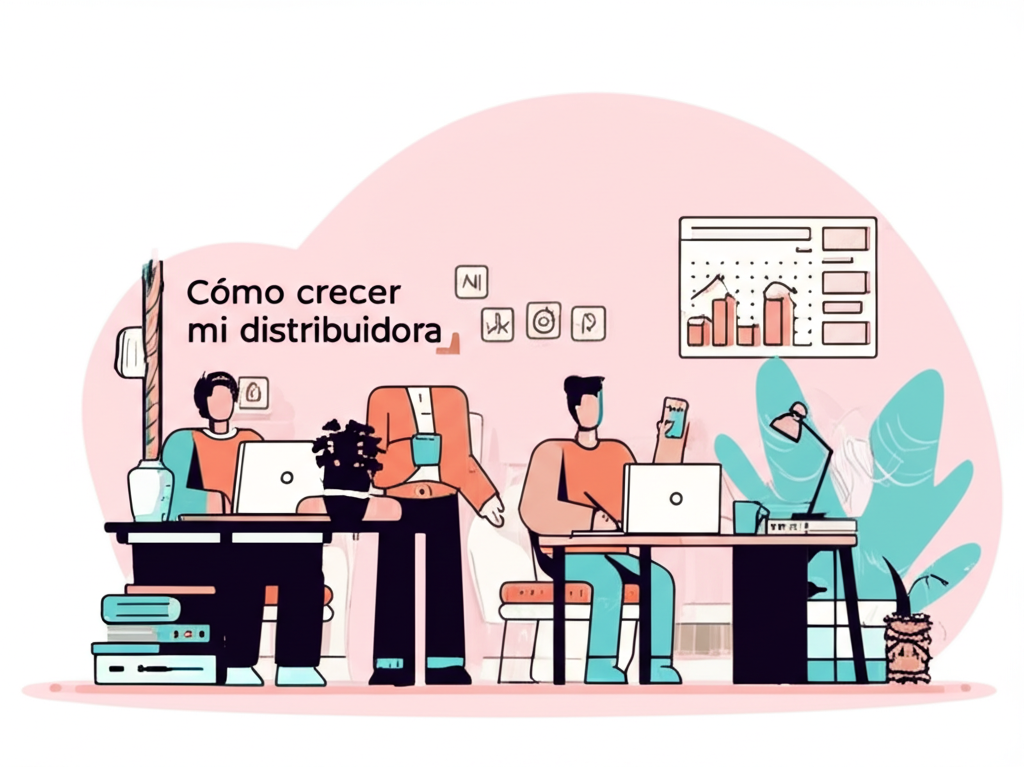 Crecimiento de distribuidora